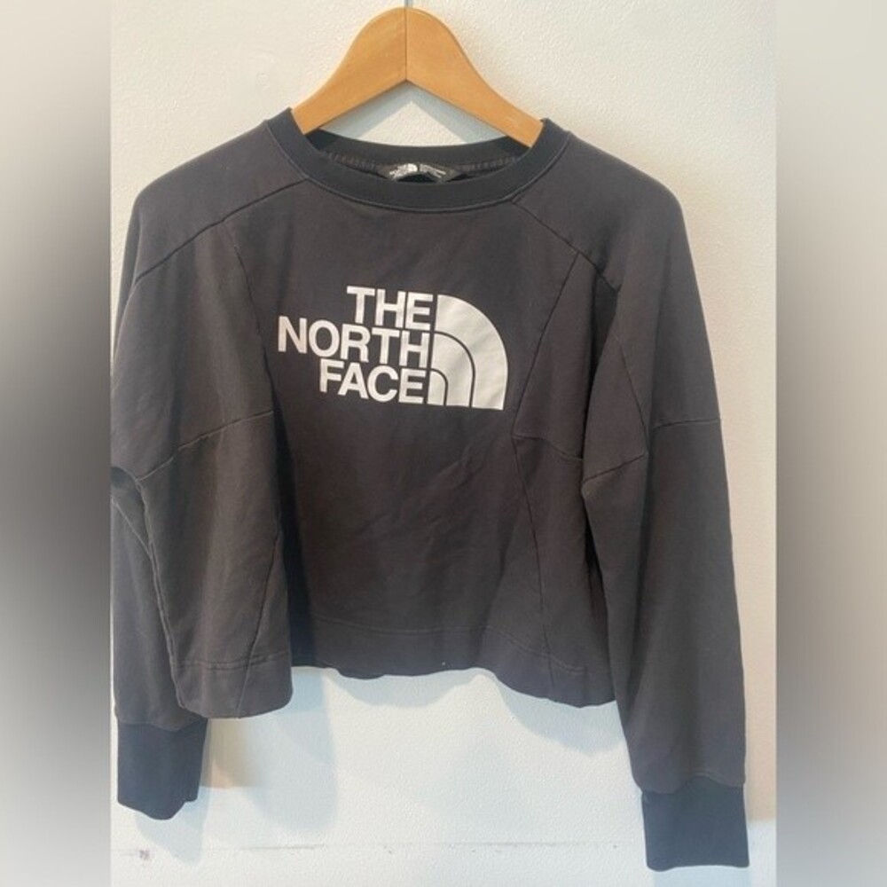 North Face Cropped Sweater Size Small